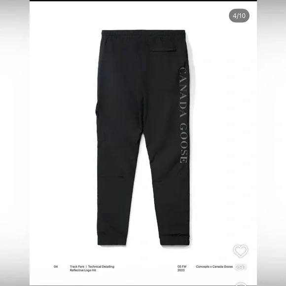 Canada Goose x Concepts – Limited Edition Track Pants - Picture 6 of 12